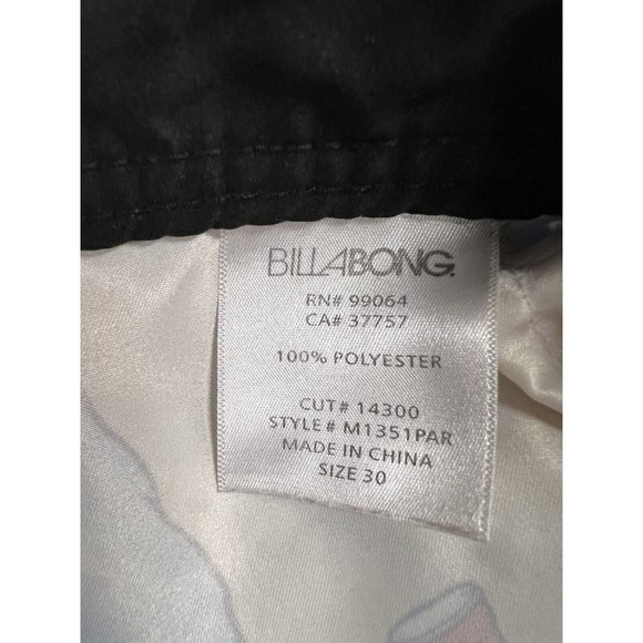 BILLABONG Board Shorts Mens SZ 30 Red Party Cup Blue Party Waves Swimwear Trunks - Picture 3 of 3